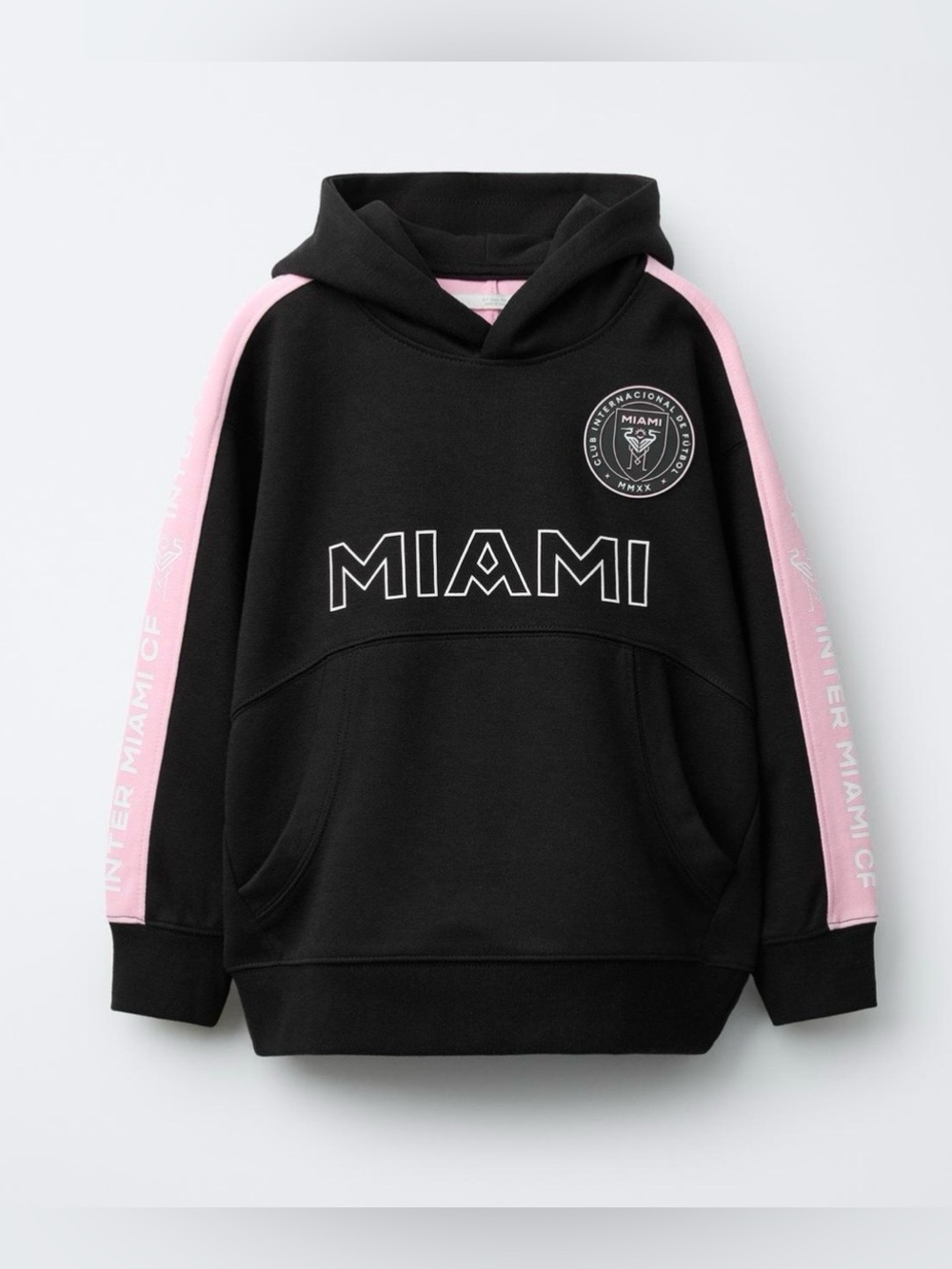 ZARA INTER MIAMI CF MLS HOODIE
SWEATSHIRT NWT
Size: 11-12 YEARS * Color: BLACK